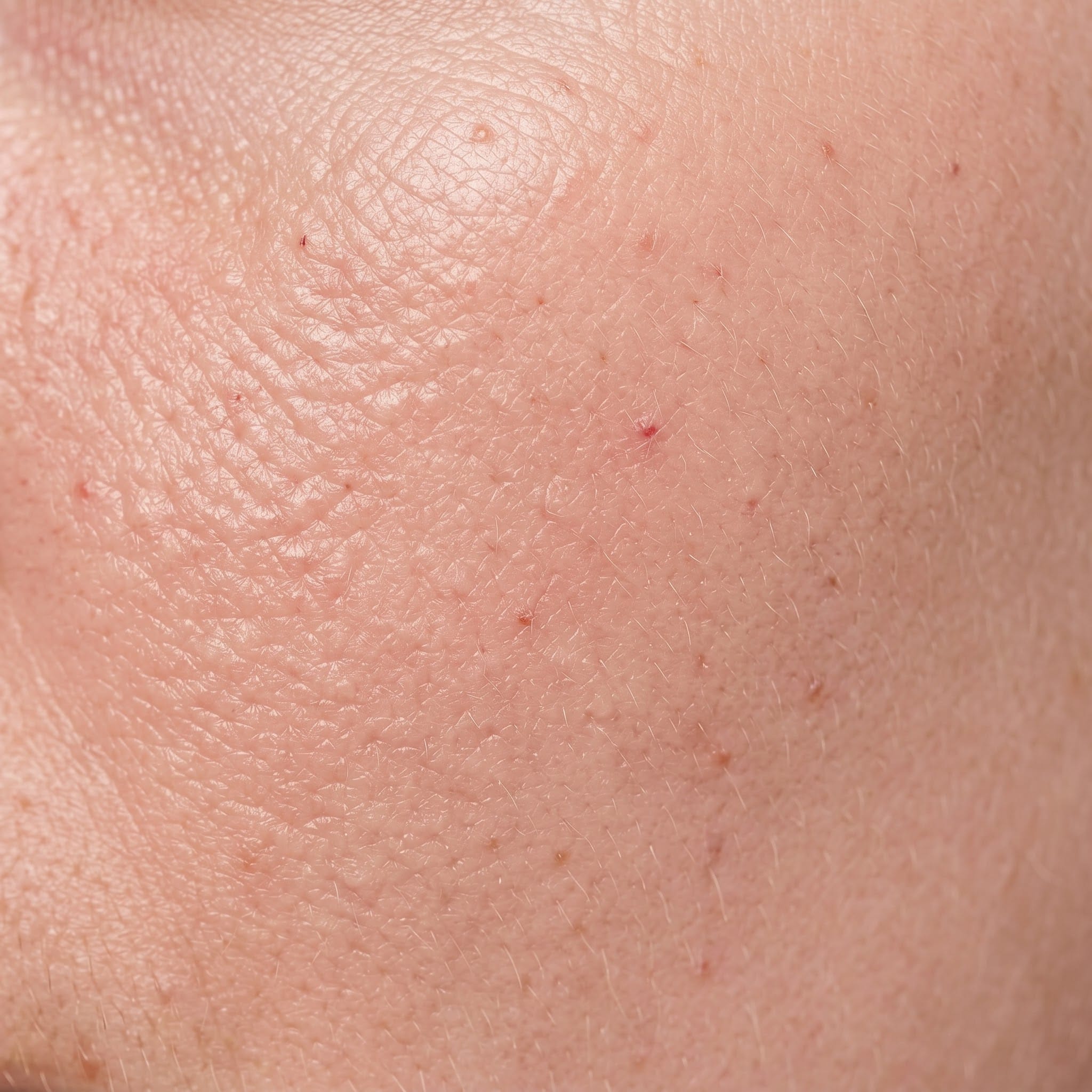Oily and Shiny Skin